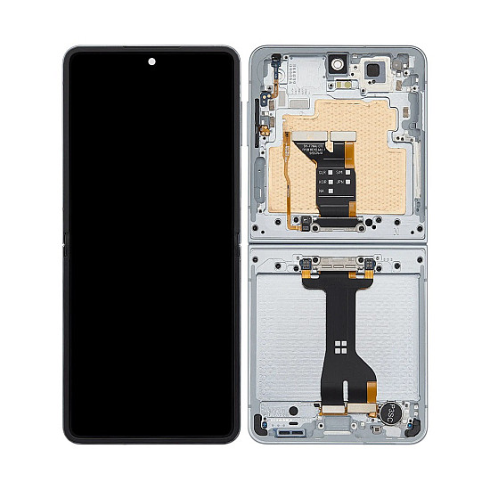 [Refurbished] OLED Touch Screen Digitizer Assembly with Frame - Mint for Samsung Galaxy Z Flip7 F766