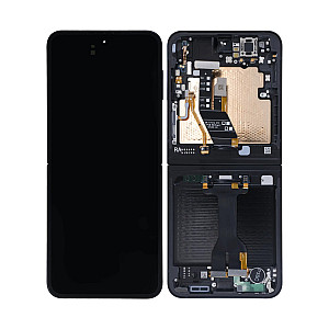 [Service Pack] OLED Touch Screen Digitizer Assembly with Frame - Black for Samsung Galaxy Z Flip7 FE F761