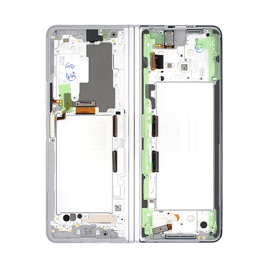 [Service Pack] OLED Touch Screen Digitizer Assembly with Frame - Phantom Silver for Samsung Galaxy Z Fold3 F926