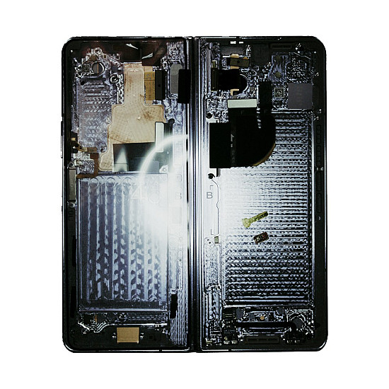 [Refurbished] OLED Touch Screen Digitizer Assembly with Frame - Phantom Black for Samsung Galaxy Z Fold5 F946