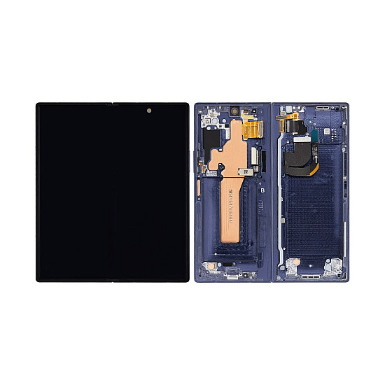 [Refurbished] OLED Touch Screen Digitizer Assembly with Frame - Navy for Samsung Galaxy Z Fold6 F956