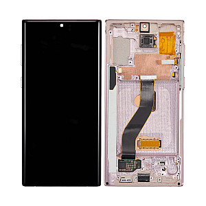 [Service Pack] OLED Touch Screen Digitizer Assembly with Frame - Aura Glow for Samsung Galaxy Note 10 N970