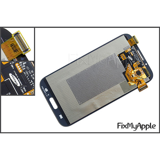 Samsung Galaxy Note 2 N7100/N7105 OLED Touch Screen Digitizer Assembly - White (With Adhesive) [Refurbished]