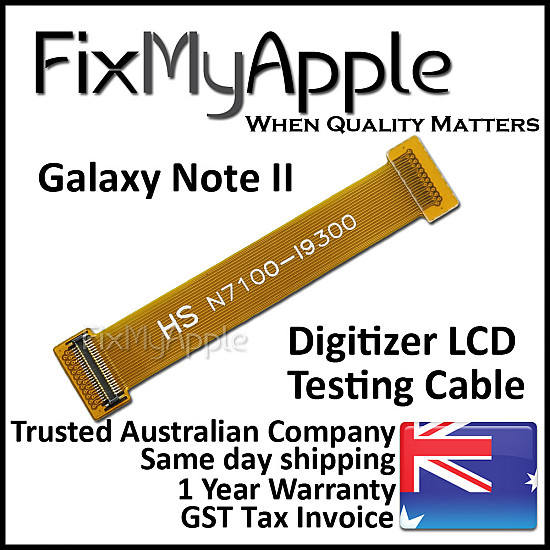 LCD Digitizer Testing Flex Cable for Samsung Galaxy Note 2