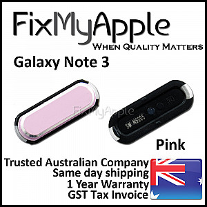 Samsung Galaxy Note 3 Home Button - Pink OEM