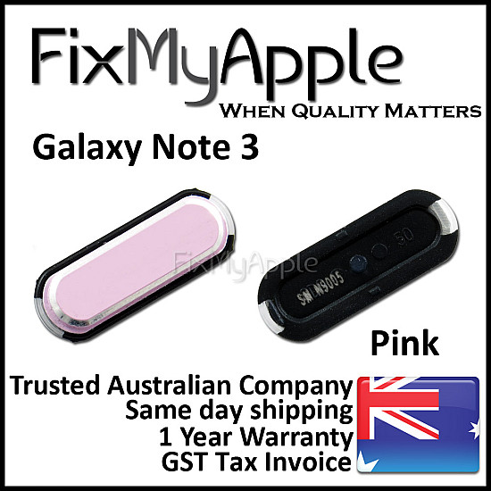 Home Button - Pink OEM for Samsung Galaxy Note 3