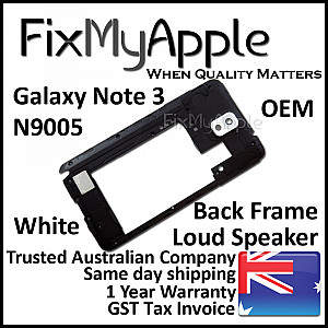 Samsung Galaxy Note 3 N9005 Back Housing Frame - White OEM