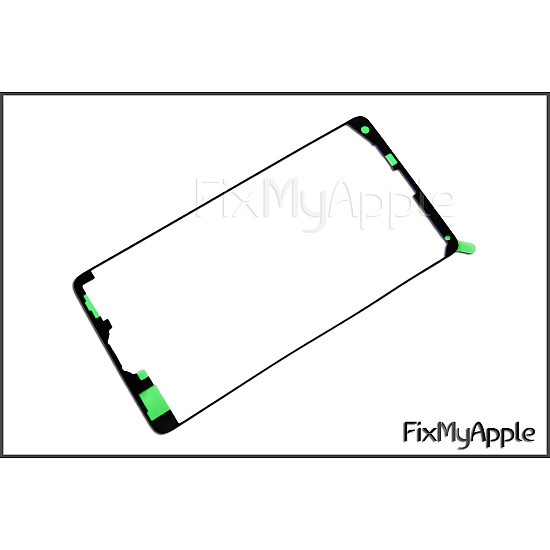 Samsung Galaxy Note 4 Front Glass Panel - Black OEM (With Adhesive)