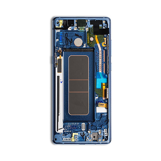 Samsung Galaxy Note 8 N950 OLED Touch Screen Digitizer Assembly with Frame - Deep Sea Blue [Refurbished]