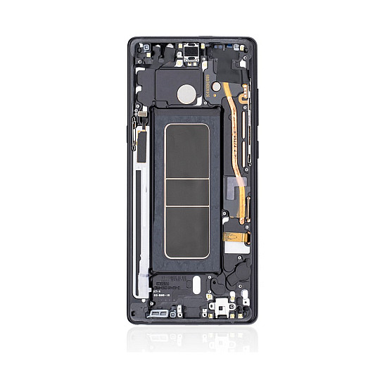 Samsung Galaxy Note 8 N950 OLED Touch Screen Digitizer Assembly with Frame - Midnight Black [Refurbished]