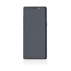 [Refurbished] OLED Touch Screen Digitizer Assembly with Frame - Midnight Black for Samsung Galaxy Note 8 N950
