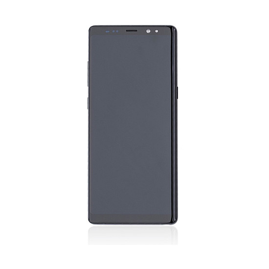 Samsung Galaxy Note 8 N950 OLED Touch Screen Digitizer Assembly with Frame - Midnight Black [Refurbished]