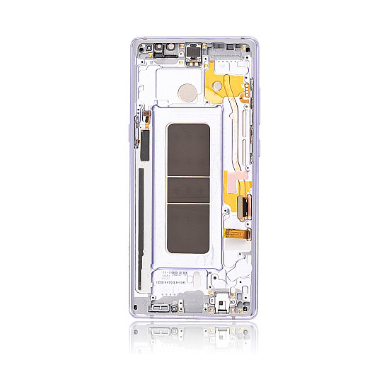 Samsung Galaxy Note 8 N950 OLED Touch Screen Digitizer Assembly with Frame - Orchid Gray [Service Pack]