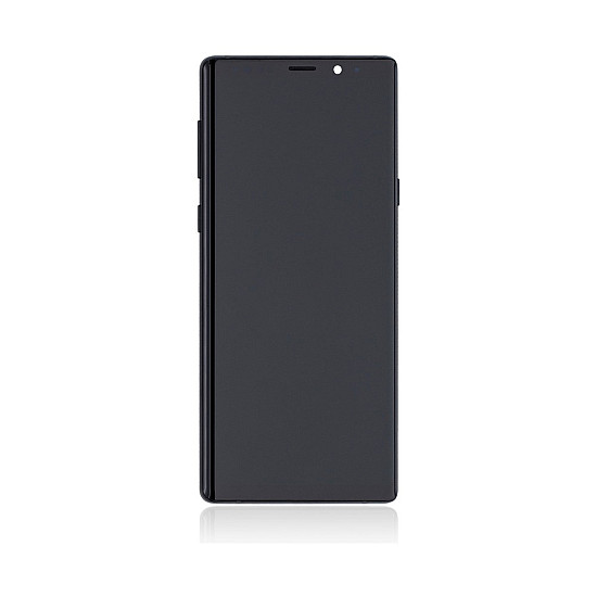 Samsung Galaxy Note 9 N960 OLED Touch Screen Digitizer Assembly with Frame - Midnight Black [Service Pack]