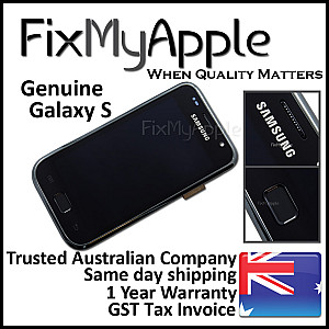 [Refurbished] Samsung Galaxy S i9000 OLED Touch Screen Digitizer Assembly with Frame - Black