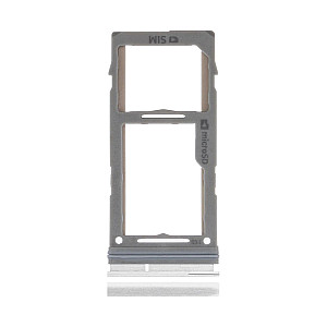 Sim Card Tray - Prism White OEM for Samsung Galaxy S10 / S10 Plus / S10e Sim Card Tray - Prism White OEM for Samsung Galaxy S10 / S10 Plus / S10e