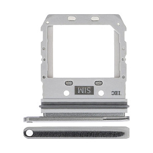 Sim Card Tray - Crown Silver OEM for Samsung Galaxy S10 5G Sim Card Tray - Crown Silver OEM for Samsung Galaxy S10 5G