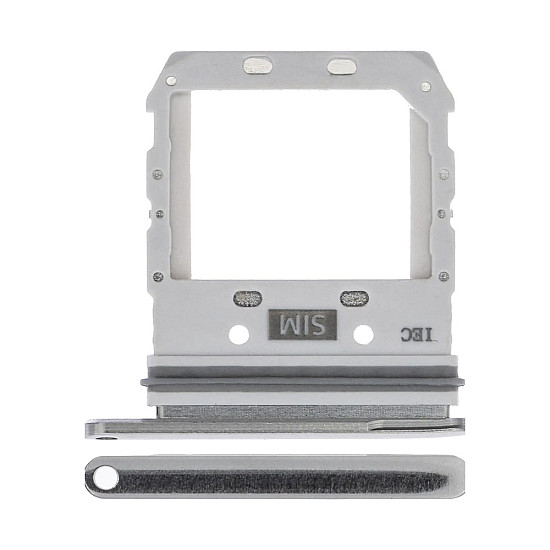 Sim Card Tray - Crown Silver OEM for Samsung Galaxy S10 5G