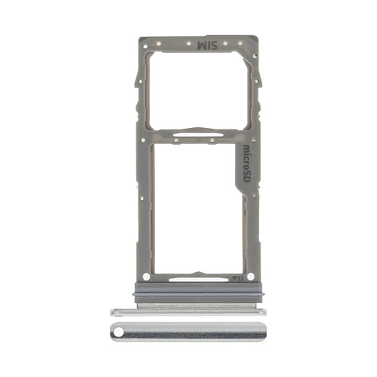 Sim Card Tray - Prism White OEM for Samsung Galaxy S10 Lite