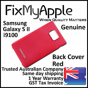 Samsung Galaxy S2 i9100 Back Cover - Red OEM