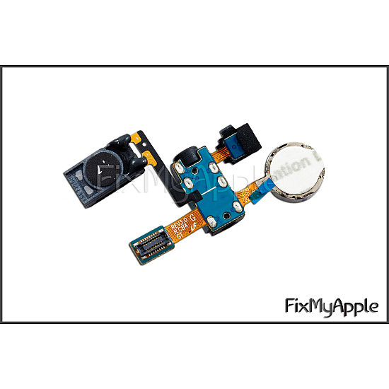 Samsung Galaxy S2 i9100 Ear Speaker / Top Microphone / Headphone Jack / Vibration Motor Flex Cable OEM