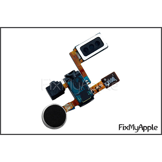 Samsung Galaxy S2 i9100 Ear Speaker / Top Microphone / Headphone Jack / Vibration Motor Flex Cable OEM