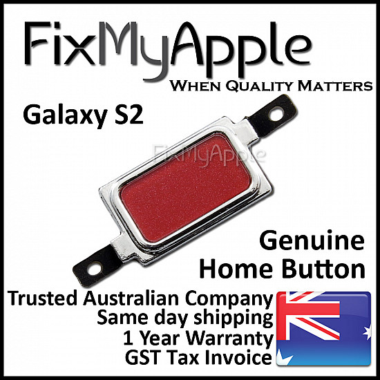 Samsung Galaxy S2 i9100 Home Button - Red OEM