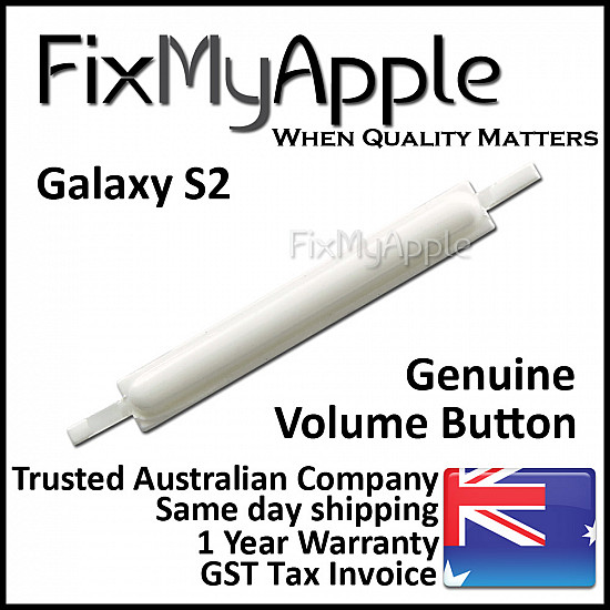 Samsung Galaxy S2 i9100 Volume Button - White OEM