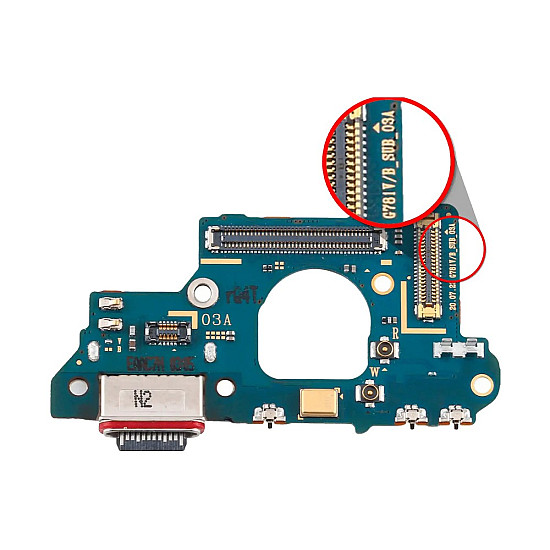Samsung Galaxy S20 FE Charging Port Flex Cable OEM
