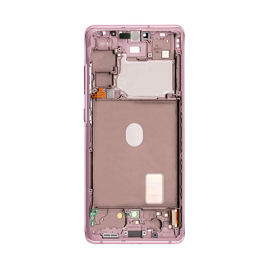 Samsung Galaxy S20 FE G780F/G781F OLED Touch Screen Digitizer Assembly with Frame - Cloud Lavender [Refurbished]