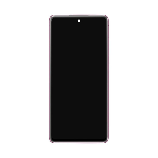 Samsung Galaxy S20 FE G780F/G781F OLED Touch Screen Digitizer Assembly with Frame - Cloud Lavender [Refurbished]