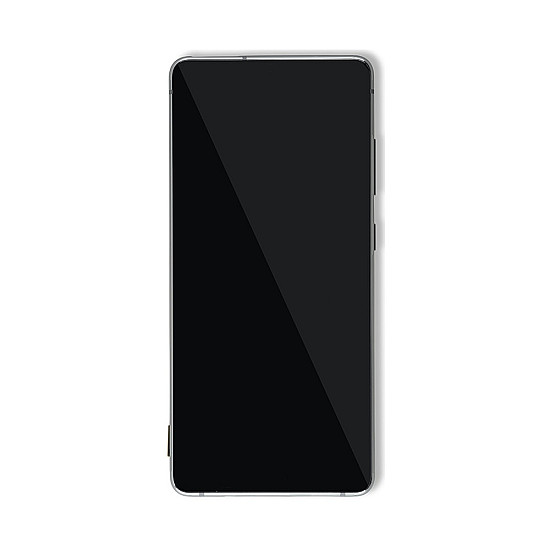 Samsung Galaxy S20 FE G780F/G781F OLED Touch Screen Digitizer Assembly with Frame - Cloud White [Refurbished]