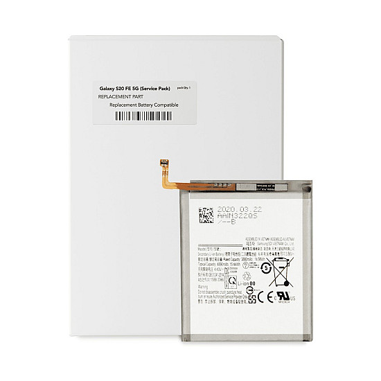Battery Replacement (Service Pack) for Samsung Galaxy A52 A525 / A52 5G A526 / A52s 5G A528 / S20 FE G781