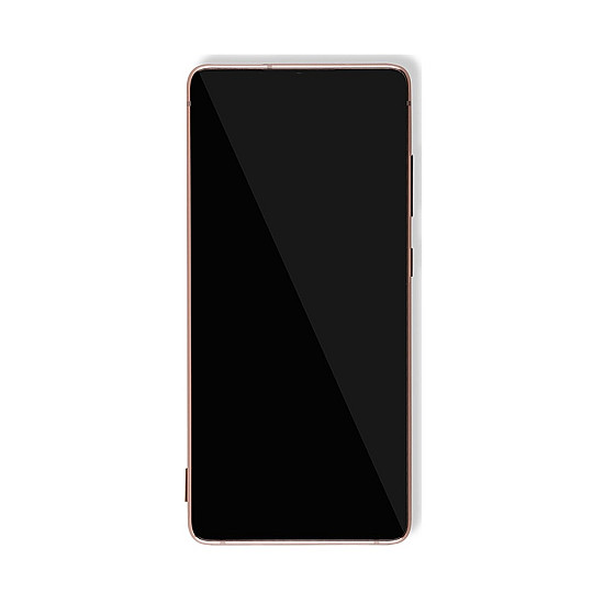 Samsung Galaxy S20 FE G780F/G781F OLED Touch Screen Digitizer Assembly with Frame - Cloud Orange [Service Pack]