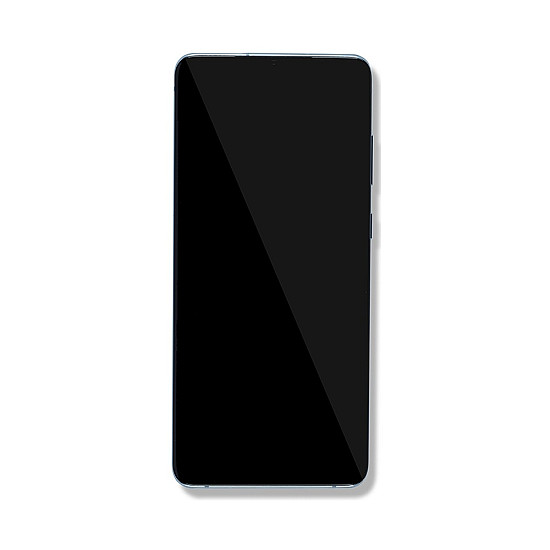 Samsung Galaxy S20+ G985F/G986F OLED Touch Screen Digitizer Assembly with Frame - Cloud Blue [Refurbished]