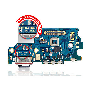Charging Port Flex Cable with Sim Card Reader OEM for Samsung Galaxy S21 FE 5G G990B
