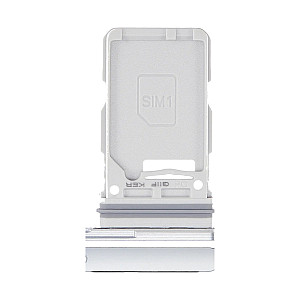 Sim Card Tray - Phantom Silver OEM for Samsung Galaxy S21 Plus Sim Card Tray - Phantom Silver OEM for Samsung Galaxy S21 Plus