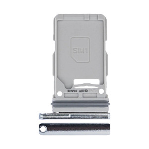 Sim Card Tray - Phantom Silver OEM for Samsung Galaxy S21 Ultra Sim Card Tray - Phantom Silver OEM for Samsung Galaxy S21 Ultra
