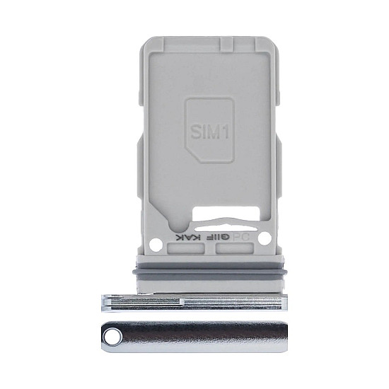 Sim Card Tray - Phantom Silver OEM for Samsung Galaxy S21 Ultra
