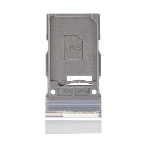 Sim Card Tray - Phantom White OEM for Samsung Galaxy S22 / S22 Plus Sim Card Tray - Phantom White OEM for Samsung Galaxy S22 / S22 Plus