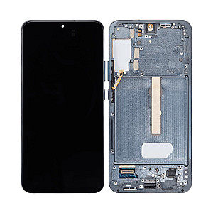 [Refurbished] OLED Touch Screen Digitizer Assembly with Frame - Green for Samsung Galaxy S22+ S906B