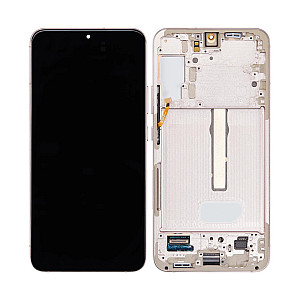 [Service Pack] OLED Touch Screen Digitizer Assembly with Frame - Violet for Samsung Galaxy S22+ S906B