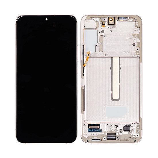 Samsung Galaxy S22+ S906B OLED Touch Screen Digitizer Assembly with Frame - Violet [Service Pack]