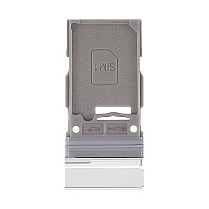 Sim Card Tray - Phantom White OEM for Samsung Galaxy S22 Ultra Sim Card Tray - Phantom White OEM for Samsung Galaxy S22 Ultra