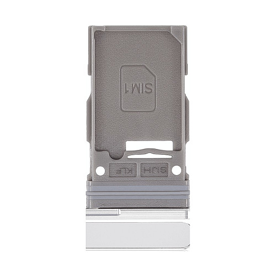 Sim Card Tray - Phantom White OEM for Samsung Galaxy S22 Ultra
