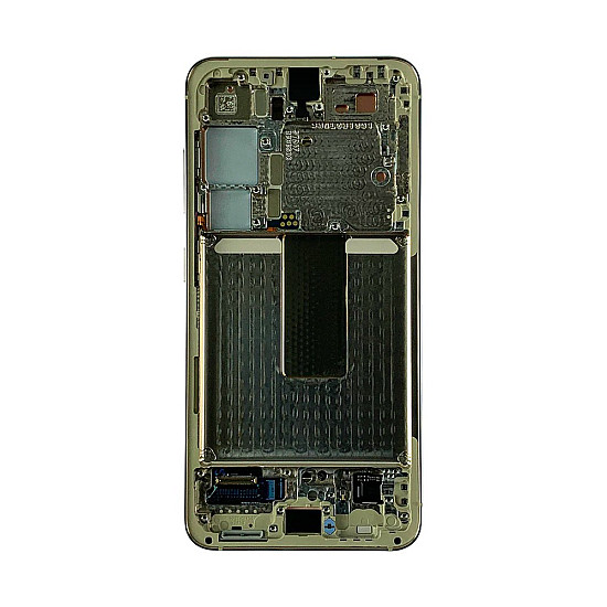 Samsung Galaxy S23 S911B OLED Touch Screen Digitizer Assembly with Frame - Cream [Service Pack]