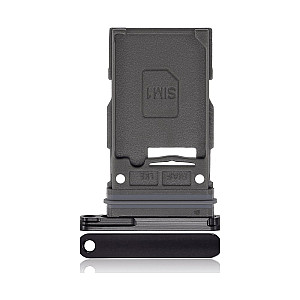 Sim Card Tray - Phantom Black OEM for Samsung Galaxy S23 / S23 Plus Sim Card Tray - Phantom Black OEM for Samsung Galaxy S23 / S23 Plus