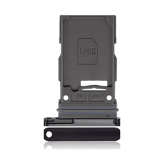 Sim Card Tray - Phantom Black OEM for Samsung Galaxy S23 / S23 Plus