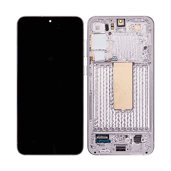 Samsung Galaxy S23+ S916B OLED Touch Screen Digitizer Assembly with Frame - Lavender [Refurbished]