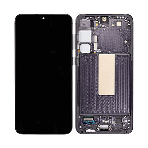 [Refurbished] OLED Touch Screen Digitizer Assembly with Frame - Phantom Black for Samsung Galaxy S23+ S916B